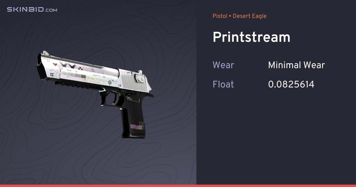 Desert Eagle Printstream (Minimal Wear)