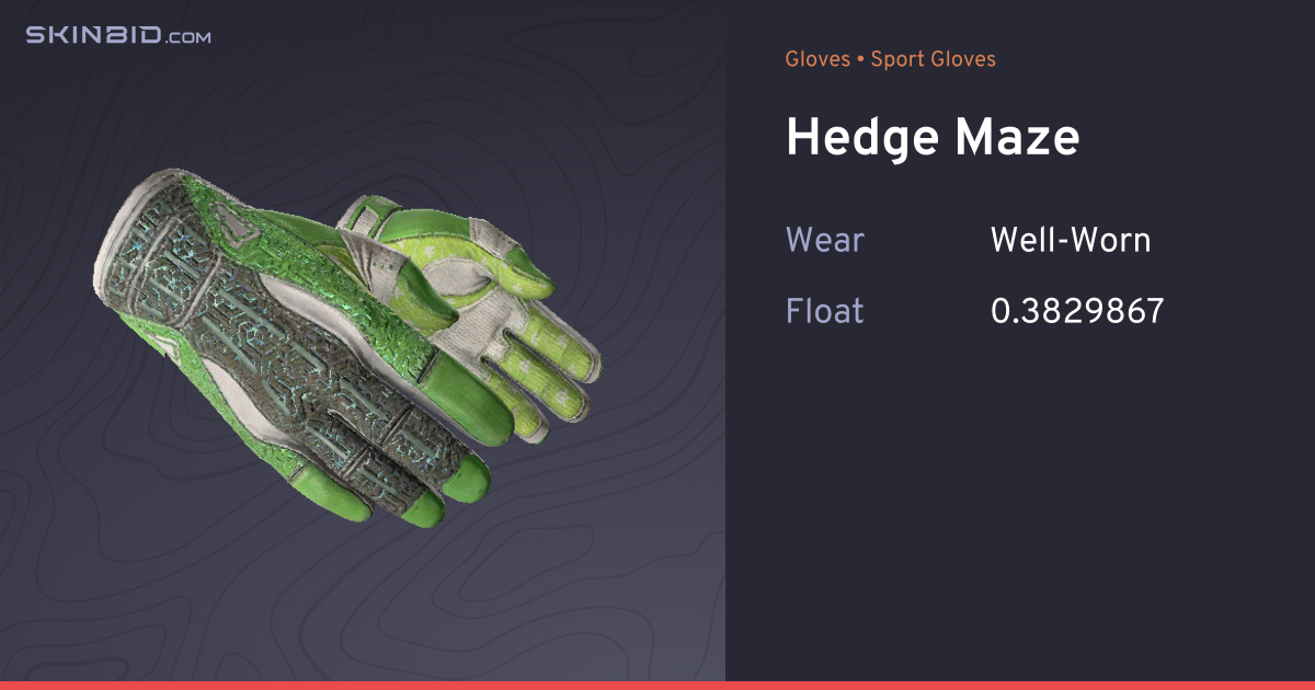 ★ Sport Gloves Hedge Maze (WellWorn)
