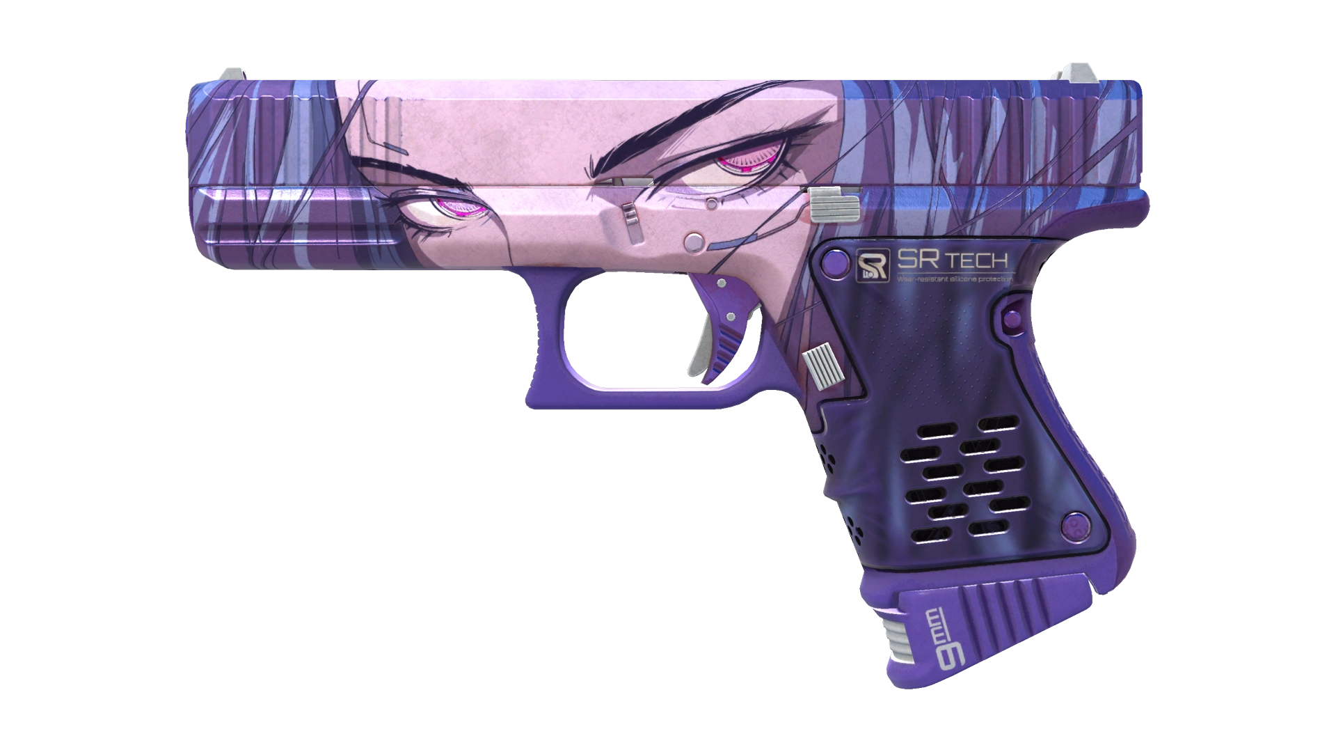 【稀少品】307BOYS LABONO SHADY SLAGMAN GLOCK SMALL GLOCK-18 BUTANE LIGHTER, BRIGHT RED LIGHT DOT Untested