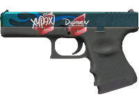【稀少品】307BOYS LABONO SHADY SLAGMAN GLOCK SkinBid.com - Glock-18 | Bunsen Burner (Battle-Scarred)