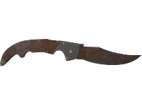 ★ Falchion Knife | Rust Coat (Battle-Scarred)