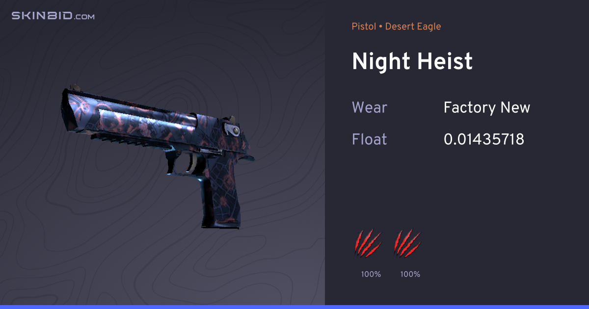 Desert Eagle Night Heist (Factory New)