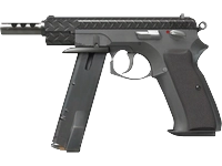 CZ75-Auto | Tread Plate (Minimal Wear)
