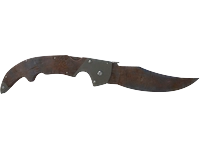 ★ Falchion Knife | Rust Coat (Battle-Scarred)