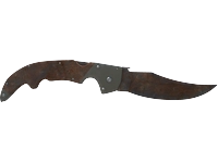 ★ Falchion Knife | Rust Coat (Battle-Scarred)