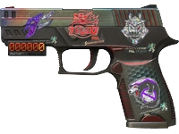 StatTrak™ P250 | Cyber Shell (Field-Tested)