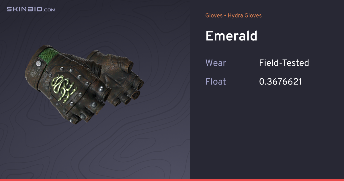 ★ Hydra Gloves Emerald (FieldTested)